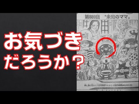 ワンピース 新海賊団登場 小人族トンタッタの海賊旗 よく見ると これはもしや 8話 扉絵 表紙連載の謎 Youtube