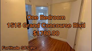 Gigantic One Bedroom $1780 1515 Grand Concourse Blvd #realestate #bronx #Fortitudescsinc