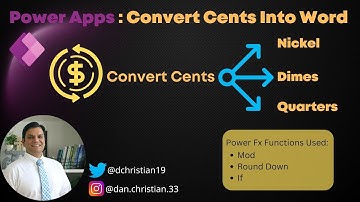 Power Apps: Convert Cents Into Word