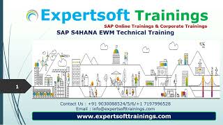 SAP S4HANA EWM Technical Training   SAP S4HANA EWM Technical 2021 Training