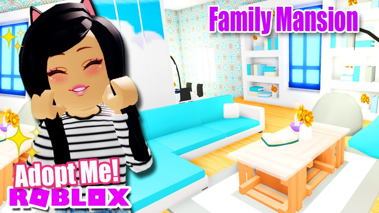 Perfect Family Mansion In Adopt Me Roblox Home Tour Youtube - roblox adopt me family home tour