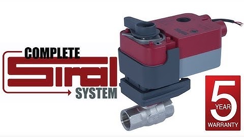 Siral Valves and Actuators - now available at alpscontrols.com
