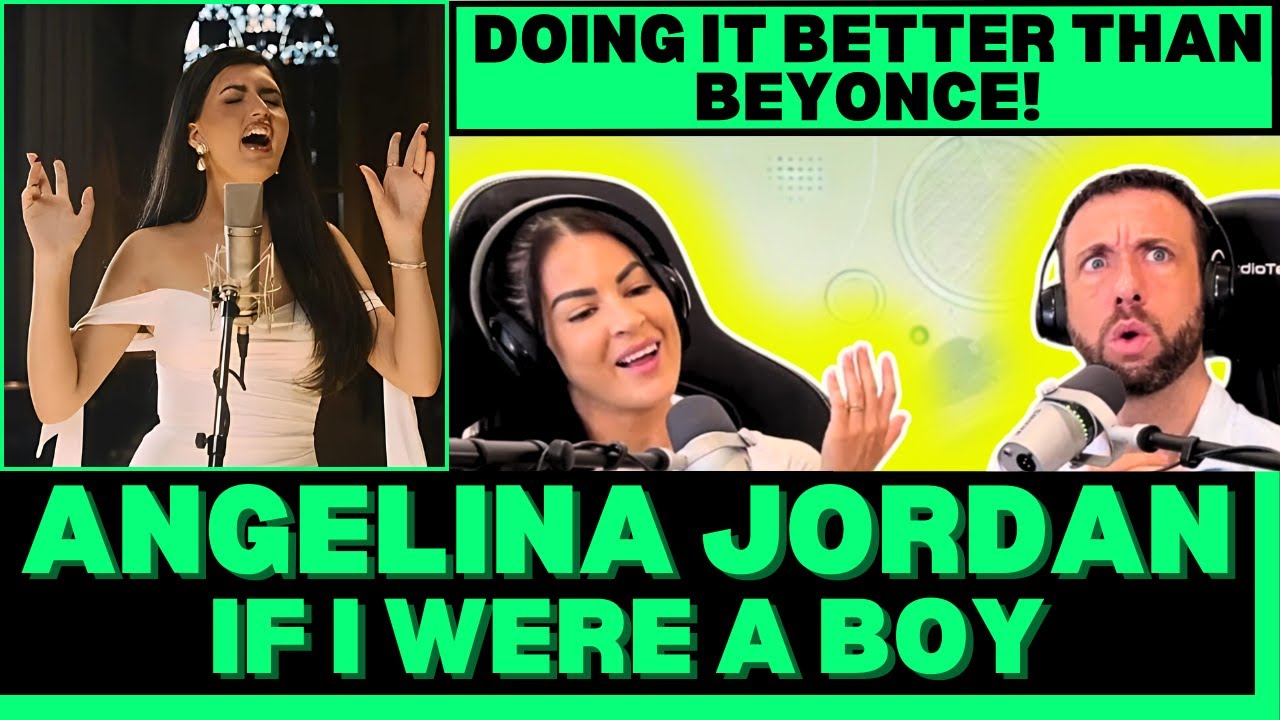 PERFECT LOCATION TO SING LIKE AN ANGEL! First Time Hearing Angelina Jordan-If I Were A Boy Reaction!