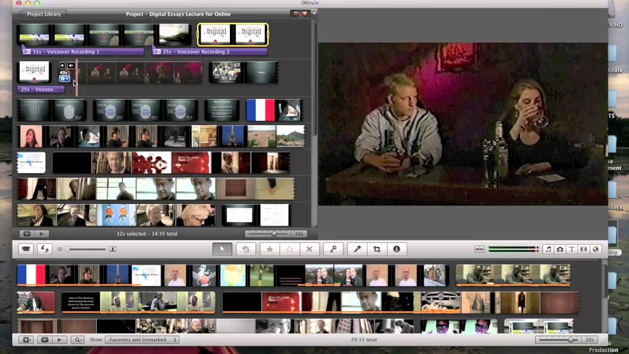 Editing a Keynote Presentation in iMovie YouTube