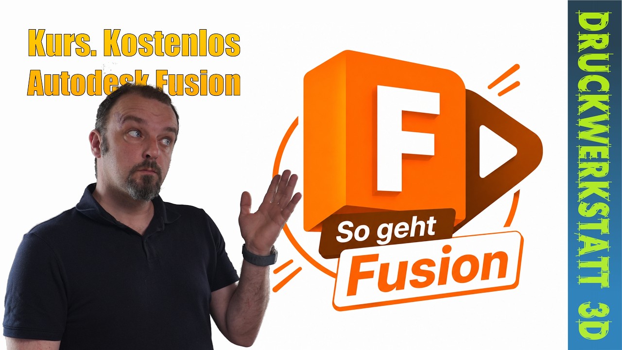 Autodesk Fusion lernen #1: Dein kostenloser CAD-Kurs für Einsteiger