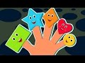 famille doigt des formes | vidéo éducatif | comptine célèbre | Shapes Finger Family