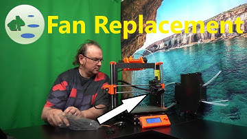 Prusa i3 MK3S kit Multi Material Upgrade 2S maintenance replacing fans