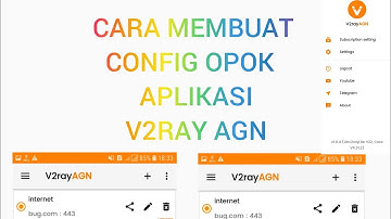 cara membuat config v2ray di aplikasi v2ray agn injector
