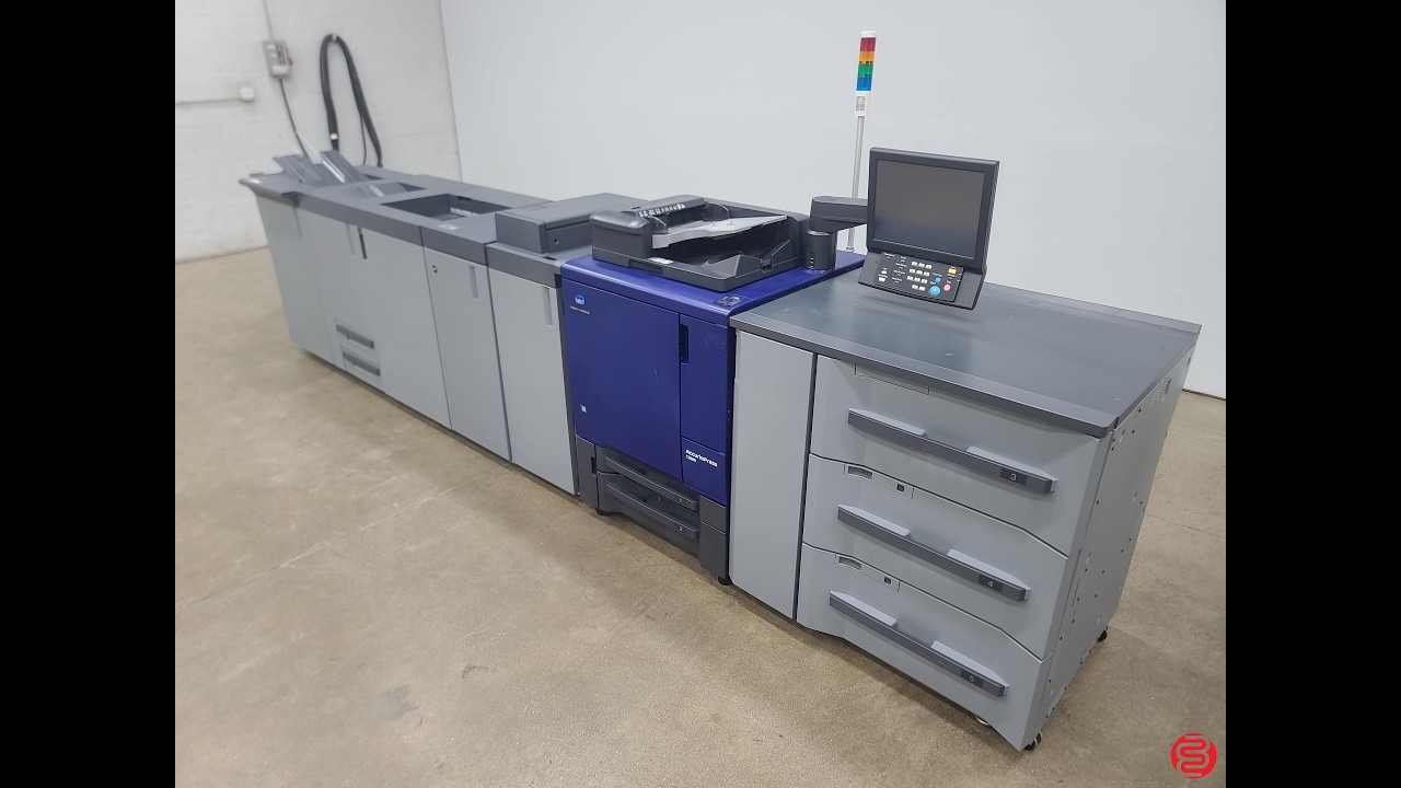 2020 Konica Minolta AccurioPress C3080 Digital Printing Press with Fiery E400-05