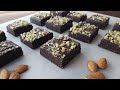 Easy No-Bake Brownies | Eggless Brownies | Gluten Free Brownies | No Sugar Brownies