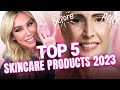 TOP 5 Skincare Products of 2023!!