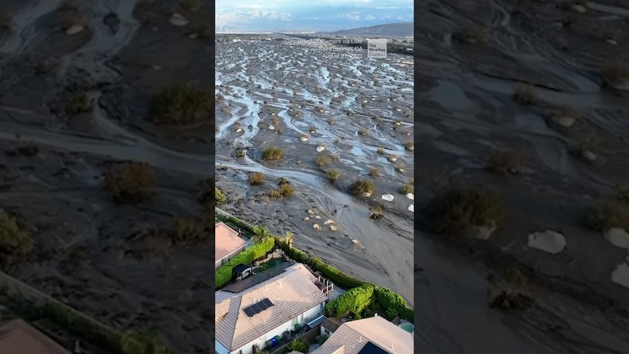 Hilary covers California neighborhood in mud and debris