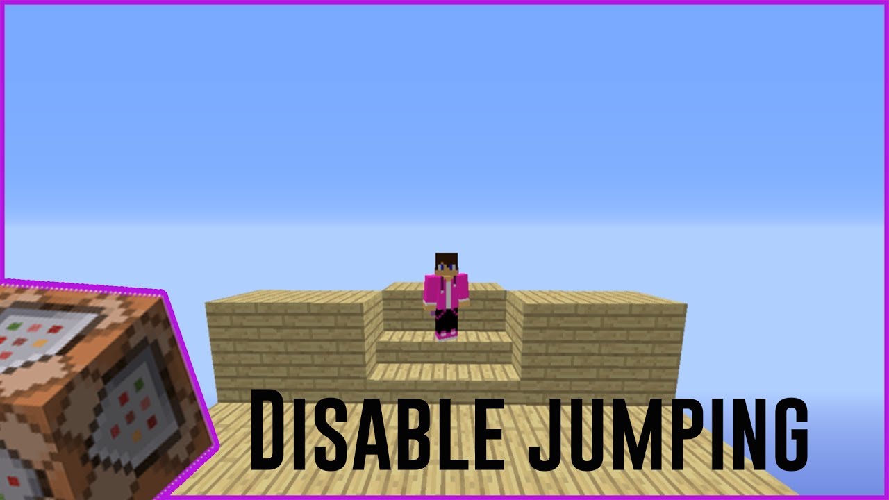 Disable Jumping - Minecraft Tutorial