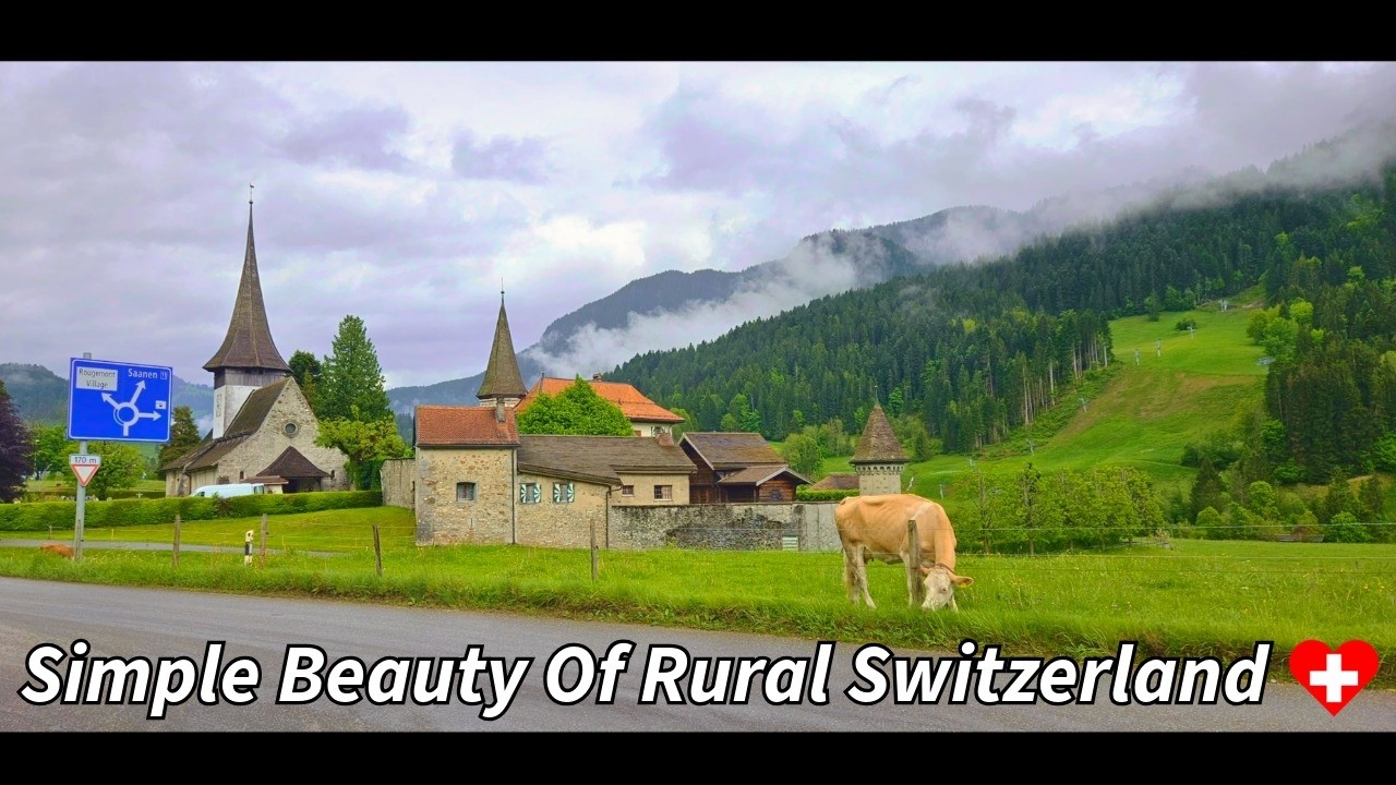Switzerland beautiful countryside | Good for mental health 