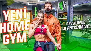 YENİ HOME GYM / SEVGİLİMLE İLK ANTRENMAN |