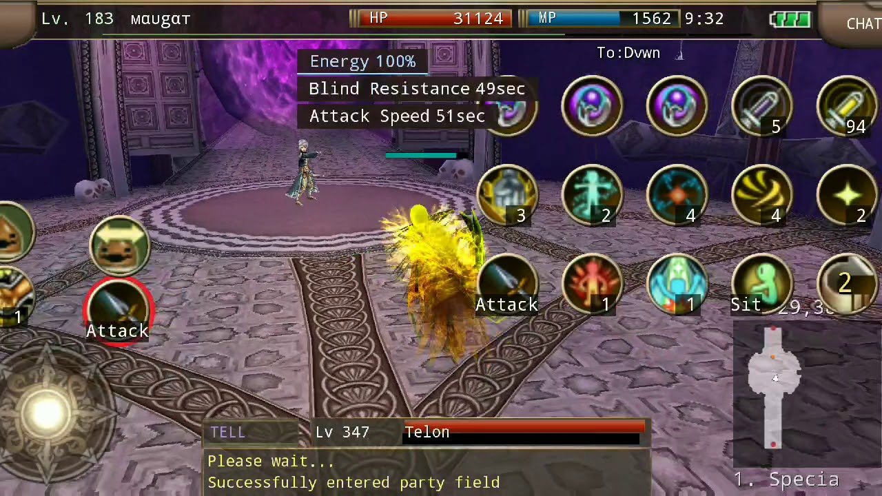 Iruna Online Auto monk showcase (70 current build) YouTube