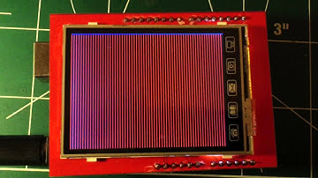DISPLAY_TEST: 2.4" TFT LCD Shield Touch Panel Arduino UNO R3