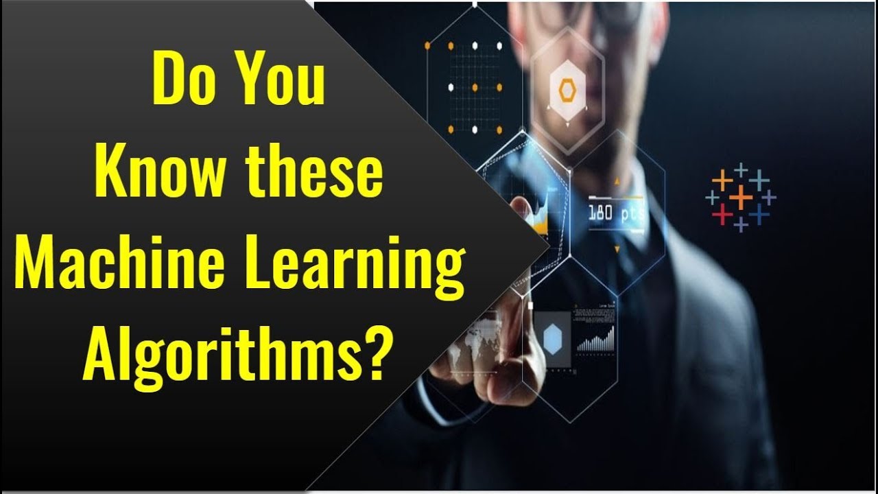 Machine Learning Algorithms - YouTube