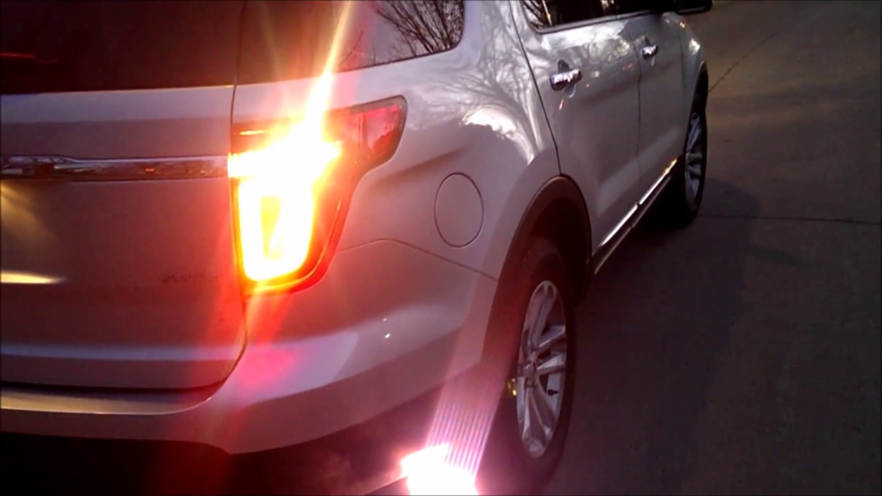 Mud Flaps Splash Guards with lights 2014 Ford Explore YouTube