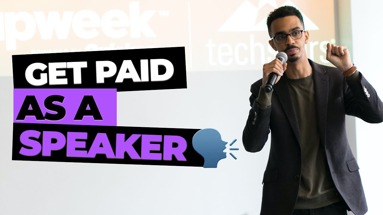 How to Get Paid as a Speaker