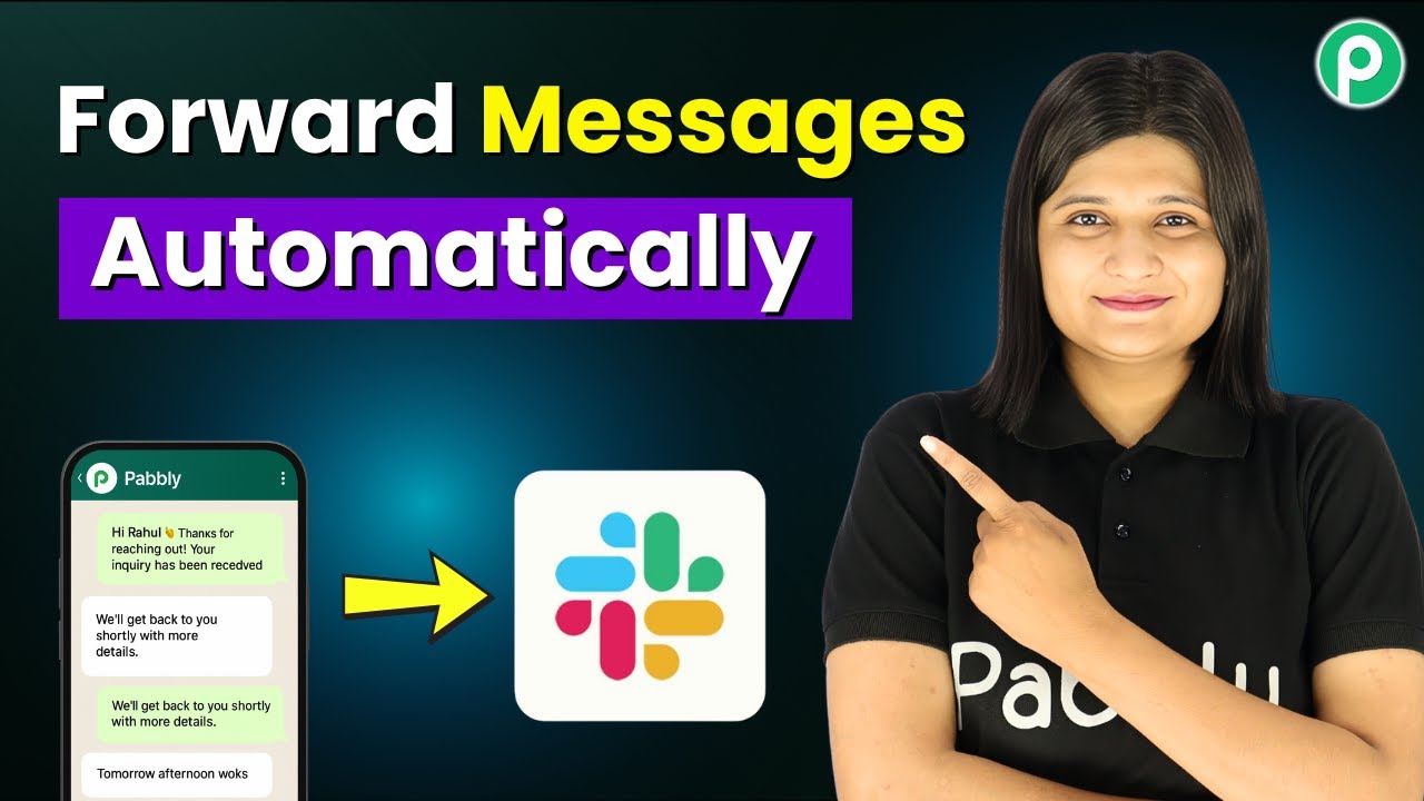 Пересылайте сообщения WhatsApp в Slack в режиме реального времени.