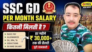 SSC GD Per Month Salary 2026 💸 In Hand Salary, Basic Pay, Allowances & Full Salary Structure