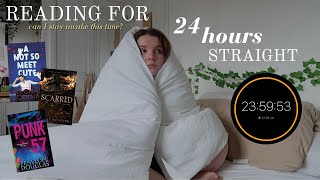 READING FOR 24 HOURS STRAIGHT ... third time’s a charm || reading vlog