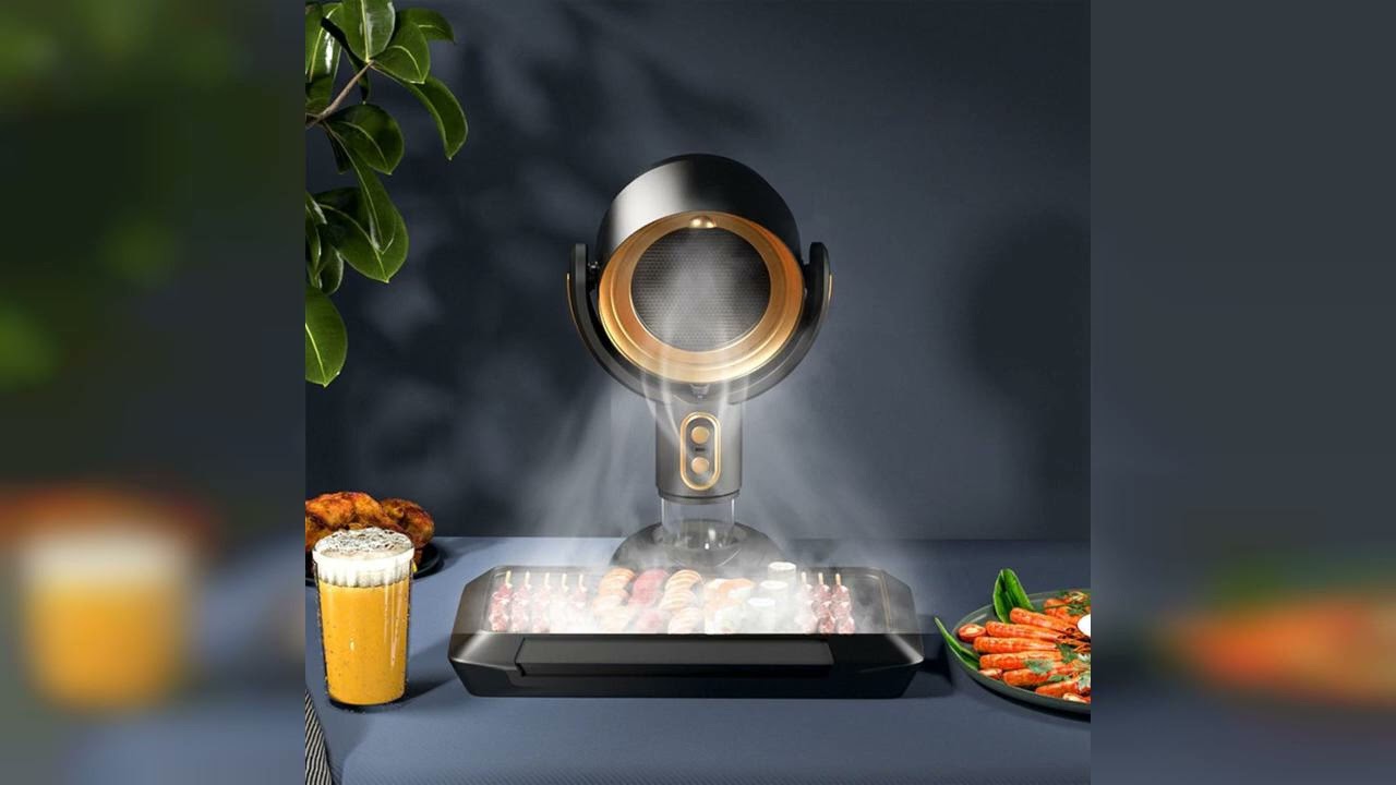 Review: Desktop Range Hood, USB Powered, 8W, ABS Material, 2 Speed Settings, with Oil Filter, ...