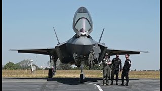 U.S. Air Force F-35A Lightning II participates in Aero India 23
