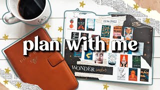 plan with me | 2022 reading bullet journal & january planner