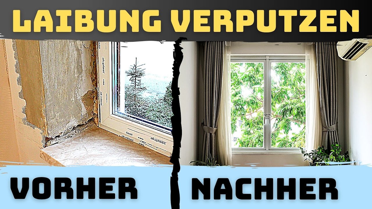 Putzarbeiten Nach Fenstereinbau