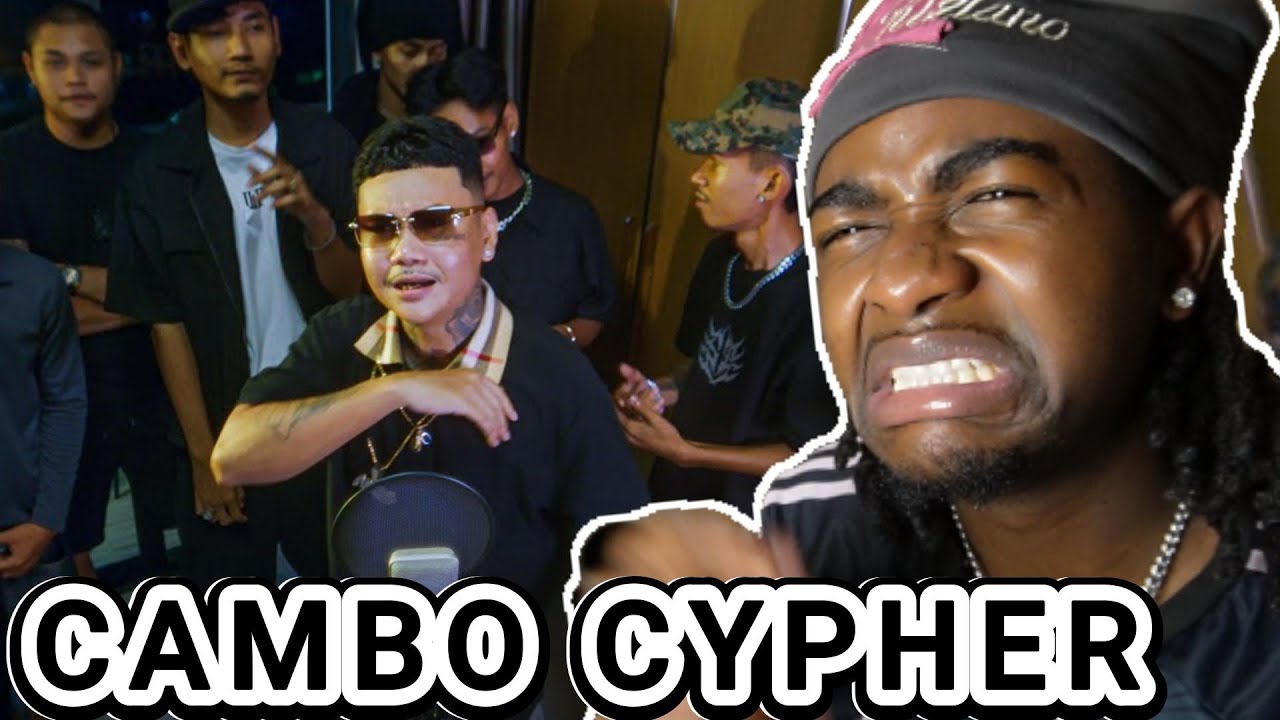 CAMBO 🇰🇭 CYPHER - MC SEY feats AK-K, TAGMEZ, TOYMIN NOY, LONG BUNN, 4L, MC PICH (REACTION)