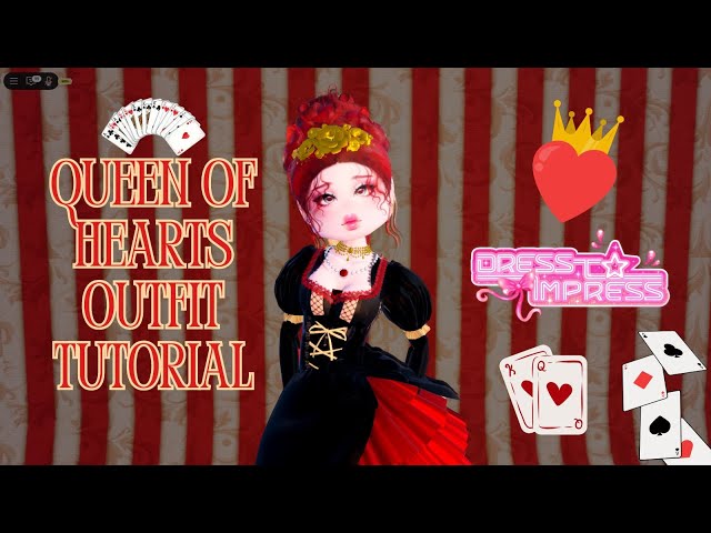 queen of hearts dress to impress @_Dress2Impress's video Tweet