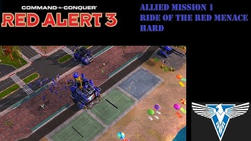 Red Alert 3 - Allied Mission 1: Ride Of The Red Menace (Hard)