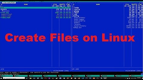 How to Create Files on Linux: Touch and Nano Commands Tutorial