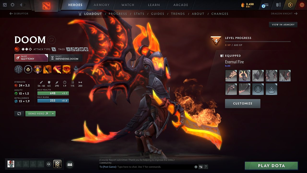 Dota 2 Gameplay: Turbo: Doom (No Commentary)