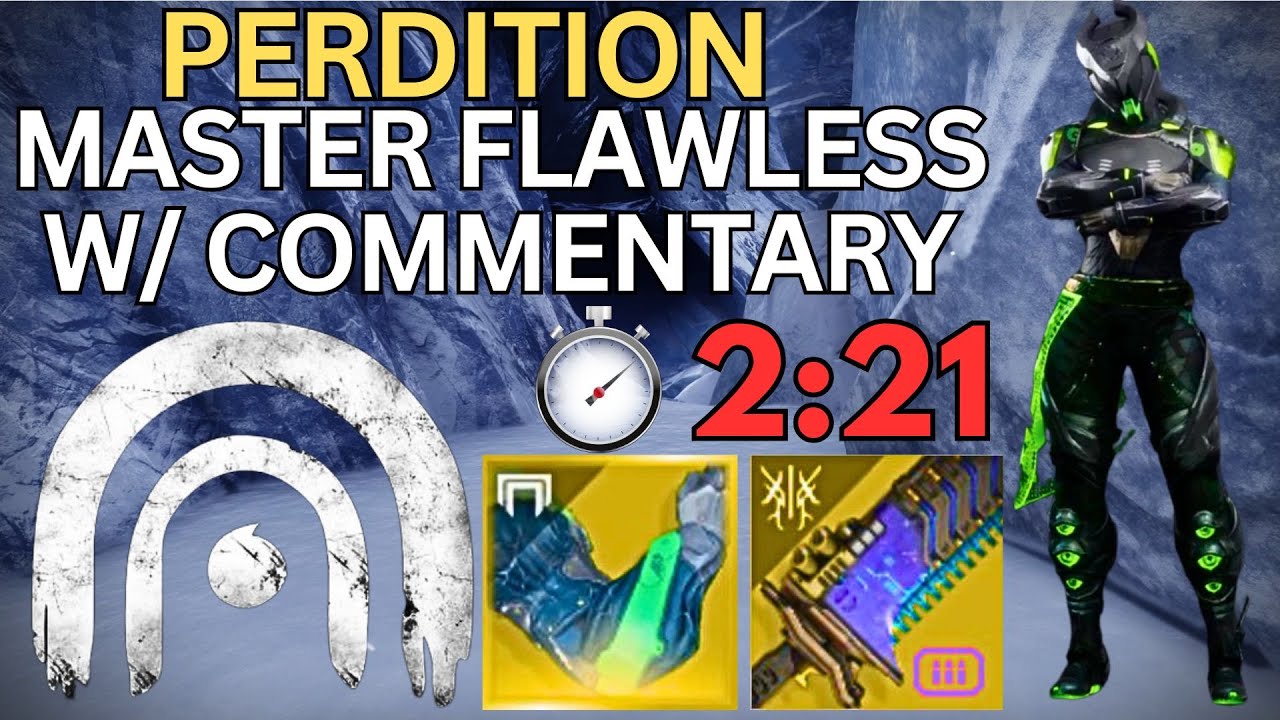 Flawless Master Perdition Lost Sector With Commentary