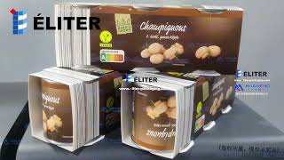 Multipack Wrap Around Sleeve Packaging Machines For Canned Tuna, Vegetable Fruit