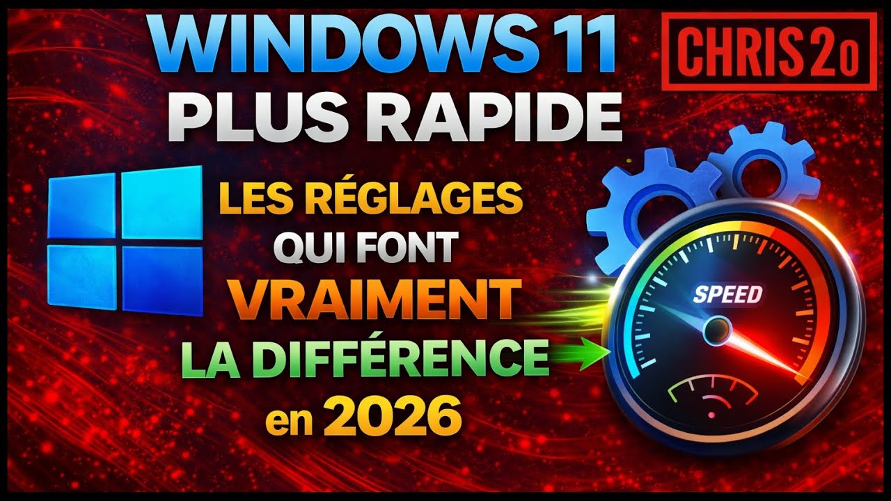 Windows 11 plus rapide  les réglages qui font vraiment la différence en 2026
