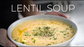 The vegetarian Lentil Soup Recipe you