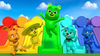 Learn Color With Slide Game | Learning Rhymes For Kids & Toddlers | Kids Pony Tales screenshot 5