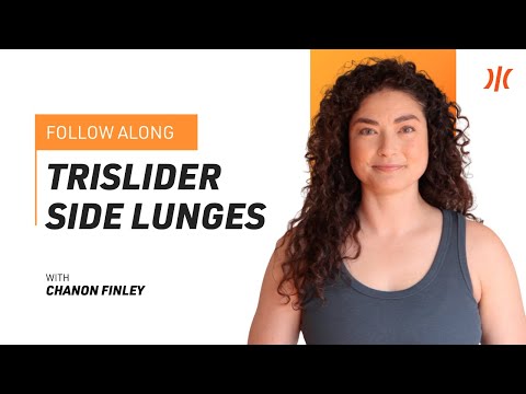 Trislider Side Lunge Workout for Stability with Chanon Finley