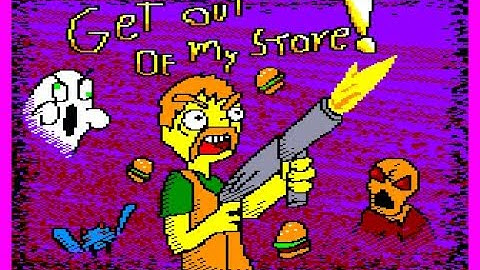 Amstrad CPC Longplay - Get Out of my Store! (2021) - CPCRetroDev 2021