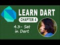 4.3 Set in Dart Programming Language | Set in More Details | Learn Dart Language | Dart Course