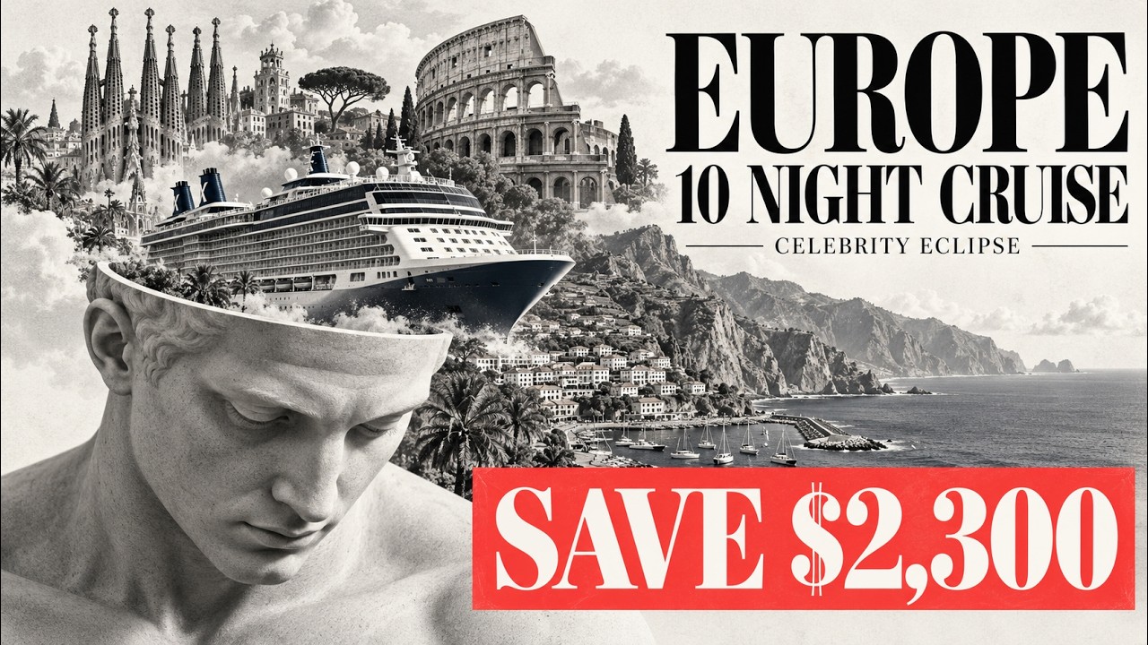 Celebrity Eclipse Europe Cruise Deal 2028 | 10 Nights & Save $2,300+