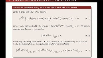 TURW02 | Prof. Ping Zhang | Global hydrostatic approximation of hyperbolic Navier-Stokes system