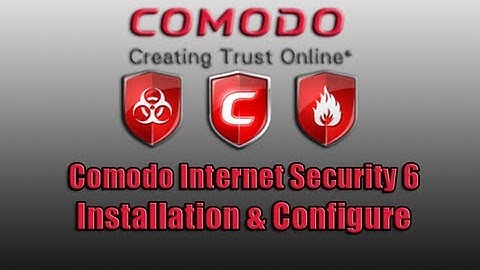 Comodo Internet Security 6 Installation & Configure by Britec