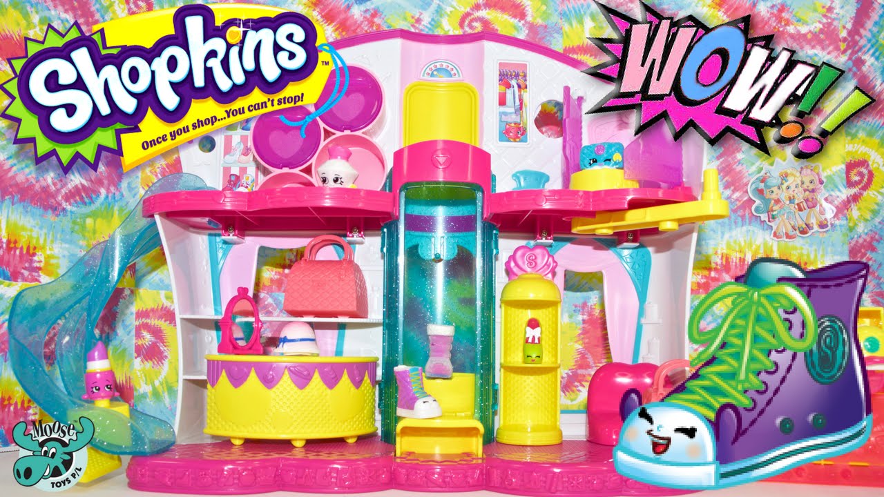 SHOPKINS Fashion Boutique Playset with EXCLUSIVES Season 3 | SURPRISES