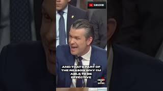Tense Senate Showdown Warren Accuses, Hegseth Fires Back