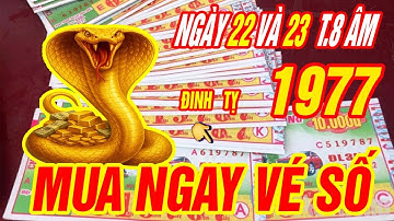 TRÚNG ĐỘC ĐẮC đúng 2 ngày duy nhất 22 và 23 tháng 8 âm- Tuổi ĐINH TỴ 1977 TAY CẦM TIỀN TỶ CỰC GIÀU